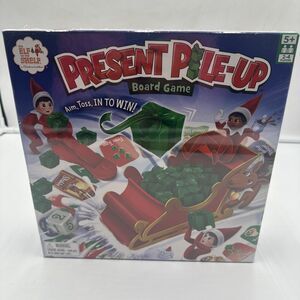Elf on the Shelf Present Pile-Up Board game for Ages 5+: NIB & Sealed!